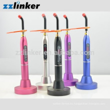 LK-G42 Metal Handle unidad de curación de luz dental con diferentes colores